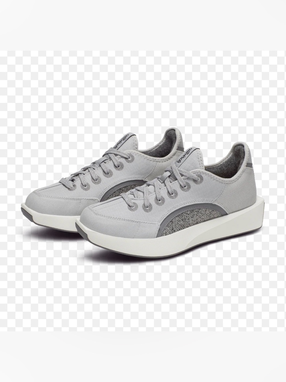 All Birds RisersGrey Casual 1.25” Platform Sneakers - Comfortable Washable Shoes